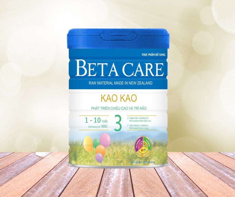 Sản phẩm dinh dưỡng Beta care Kao Kao