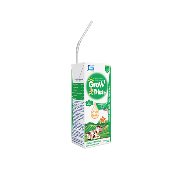 Sữa tươi tiệt trùng Grow Plus 110ml + 180ml